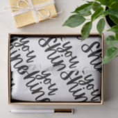 Mousseline Papier Tissu Brun (Cadeau)