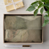 Mousseline Papier Tissu Buldogs vintage (Cadeau)