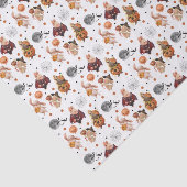 Mousseline Papier Tissu Bunny Halloween (Détail)