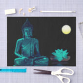 Mousseline Papier Tissu Cadeau Bouddha (Artisanat)