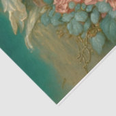 Mousseline Papier Tissu Cherubs vintage (Détail)