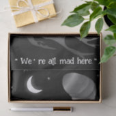 Mousseline Papier Tissu Cheshire Cat (Cadeau)