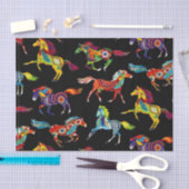 Mousseline Papier Tissu Cheval (Artisanat)