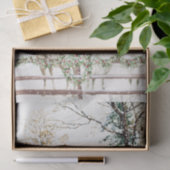 Mousseline Papier Tissu Chevaux d'hiver (Cadeau)