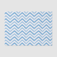 Papier Tissu Chevron Aquarelle Bleu