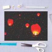 Mousseline Papier Tissu Chinois Lanterne (Artisanat)