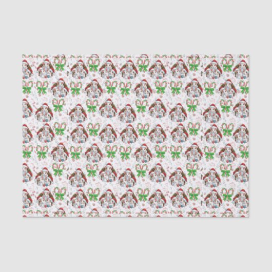 Mousseline Papier Tissu Chris-Mouse (Recto)