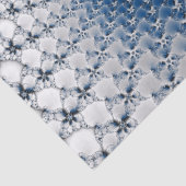 Mousseline papier tissu ciel et nuages (Détail)