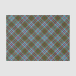 Mousseline Papier Tissu Clan Anderson Tartan