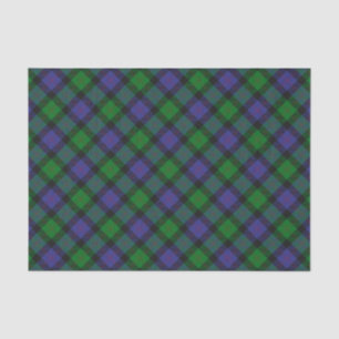 Mousseline Papier Tissu Clan Blair Tartan