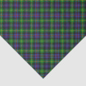 Mousseline Papier Tissu Clan Farquharson Tartan (Détail)