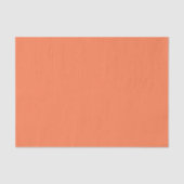 Mousseline Papier Tissu Corail (Recto)