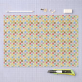 Mousseline Papier Tissu CRAZY QUILT (Artisanat)
