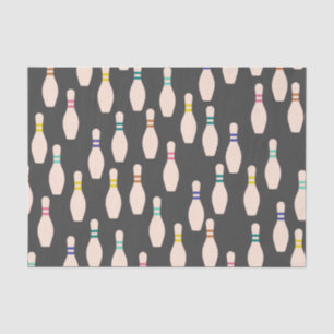 Mousseline Papier Tissu Cute Bowling Pins
