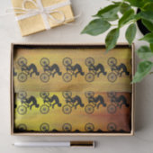 Mousseline Papier Tissu Cycliste (Cadeau)