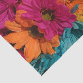 Mousseline Papier Tissu Daisy (Détail)