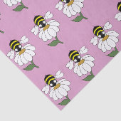 Mousseline Papier Tissu Daisy (Détail)