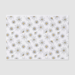 Mousseline Papier Tissu Daisy