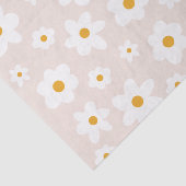 Mousseline Papier Tissu Daisy (Détail)