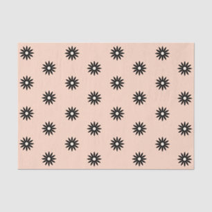 Mousseline Papier Tissu Daisy Funky