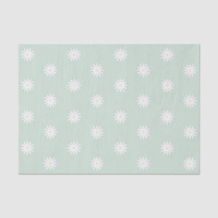 Mousseline Papier Tissu Daisy Funky