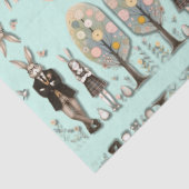 Mousseline Papier Tissu Dapper Pâques (Détail)