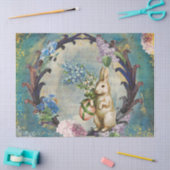 Mousseline Papier tissu de Bunny Blue Decoupage (Artisanat)
