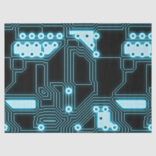 Mousseline papier tissu de carte de circuit