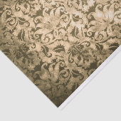 Mousseline Papier Tissu de conception Damas (Détail)