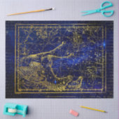 Mousseline papier tissu de constellation de chevaux et de dau (Artisanat)