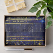 Mousseline papier tissu de constellation de taurus (Cadeau)