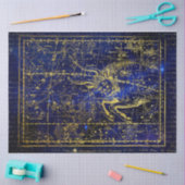 Mousseline papier tissu de constellation de taurus (Artisanat)