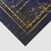 Mousseline papier tissu de constellation de taurus (Détail)