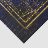 Mousseline papier tissu de constellation delphinique (Détail)