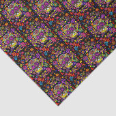 Mousseline Papier Tissu de crâne de sucre (Détail)