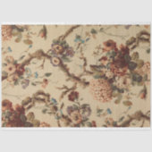 Mousseline Papier Tissu De Découpage Conception De Tissu vint (Recto)