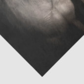 Mousseline Papier Tissu De Découpage De Cheval Sauvage (Détail)