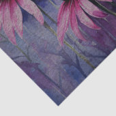 Mousseline Papier Tissu De Découpage De Confleur Violet (Détail)