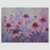 Mousseline Papier Tissu De Découpage De Confleur Violet (Recto)