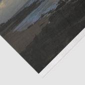 Mousseline Papier Tissu De Découpage De Dusk Ocean (Détail)