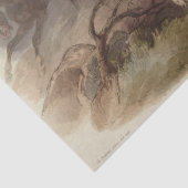 Mousseline Papier Tissu De Découpage De Peinture Amérindienne (Détail)