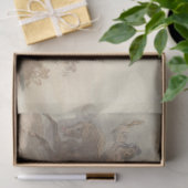 Mousseline Papier Tissu De Découpage De Peinture Amérindienne (Cadeau)