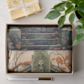 Mousseline Papier Tissu De Découpage De Porte Mausolée (Cadeau)