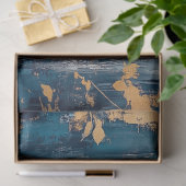 Mousseline Papier Tissu De Découpage Du Volc Rustique (Cadeau)