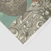 Mousseline Papier Tissu De Découpage - Mode Français (Détail)