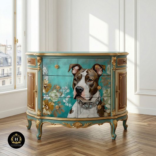 Mousseline Papier Tissu De Découpage Pit Bull