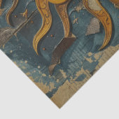 Mousseline Papier Tissu De Découpage Soleil Déchiré (Détail)