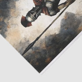 Mousseline Papier Tissu De Découpage Spartiate (Détail)