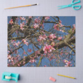 Mousseline Papier Tissu De Fleur Arbre De Soie (Artisanat)