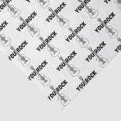 Mousseline Papier Tissu De Guitare Rock (Détail)